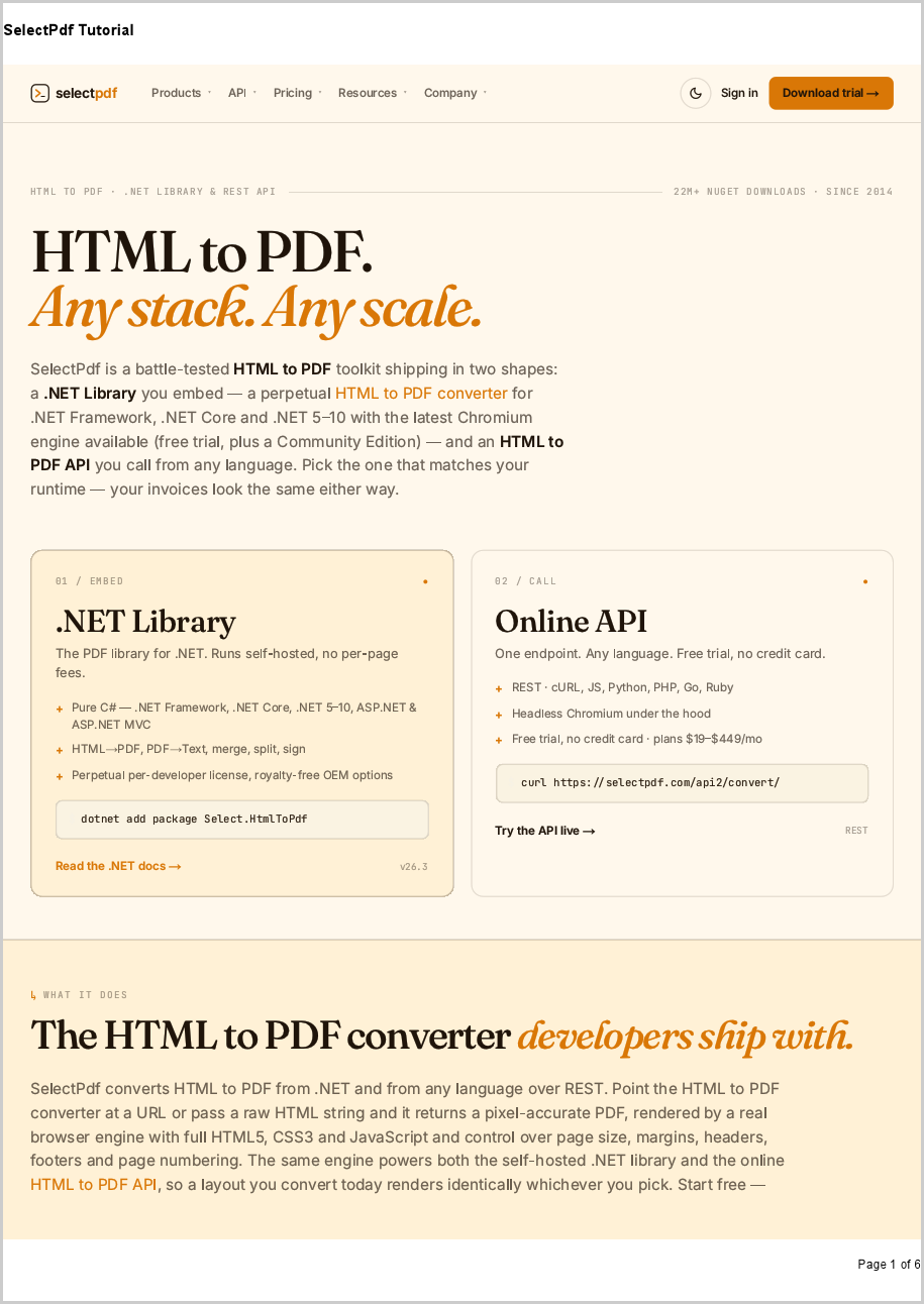 Add headers and footers with page numbers